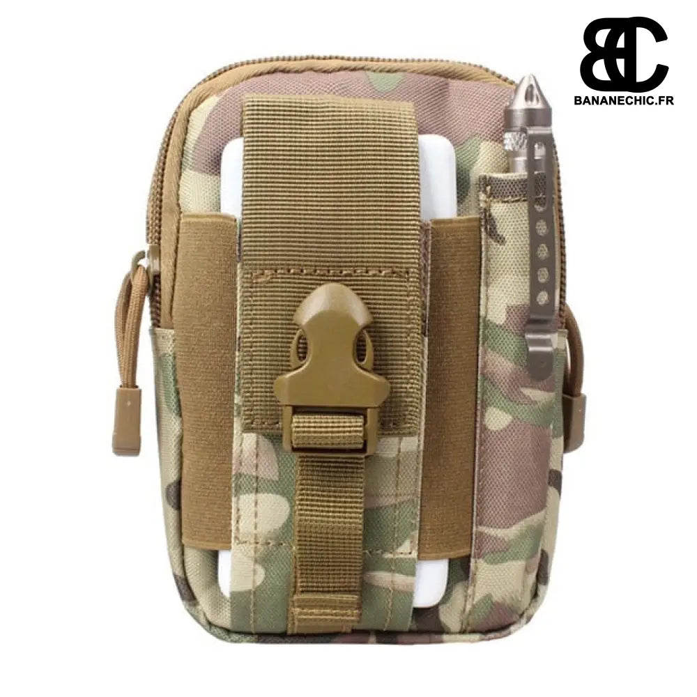 Sac banane homme compact - Camouflage Marron - Banane -