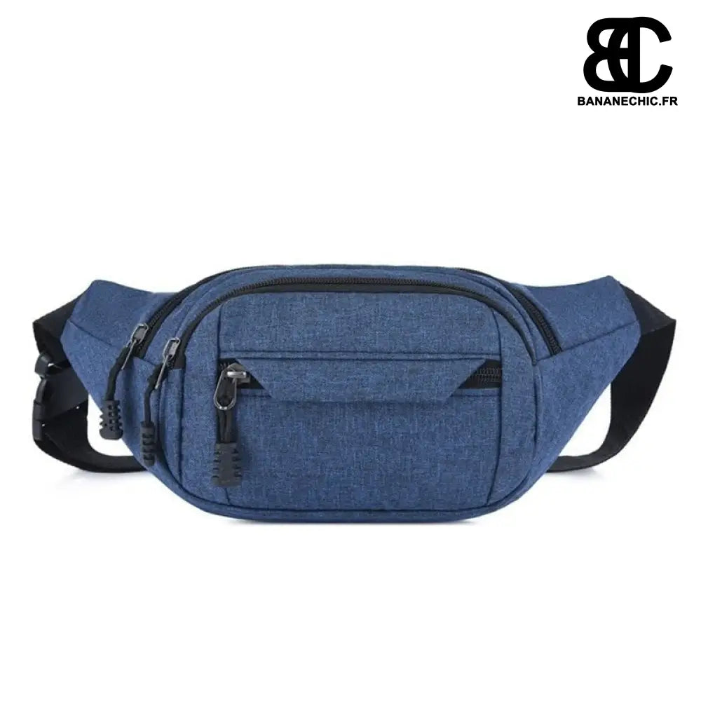 Sac banane homme en tissu - Blue - Banane - Banane Chic ™