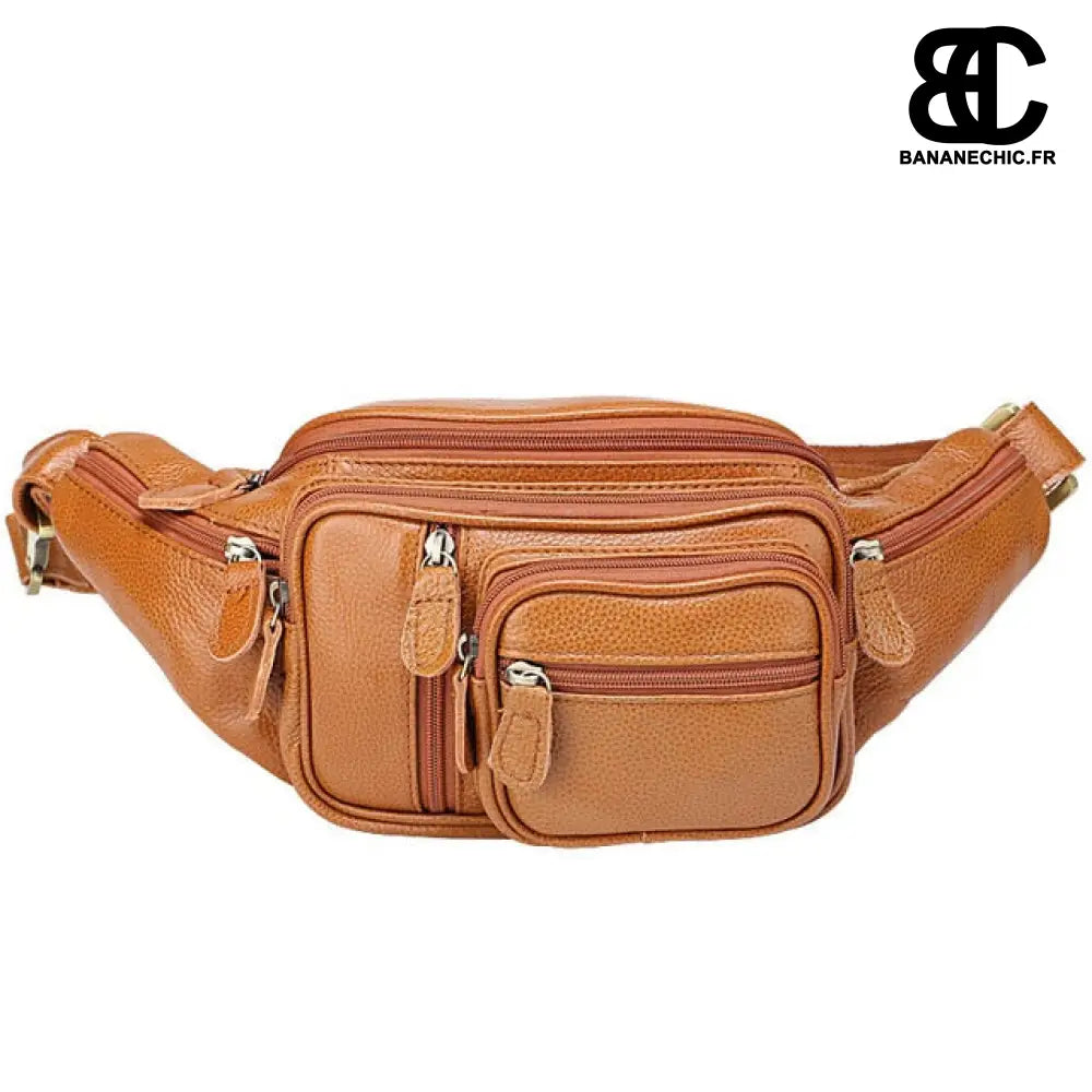 Sac banane homme léger - Marron - Banane - Banane Chic ™