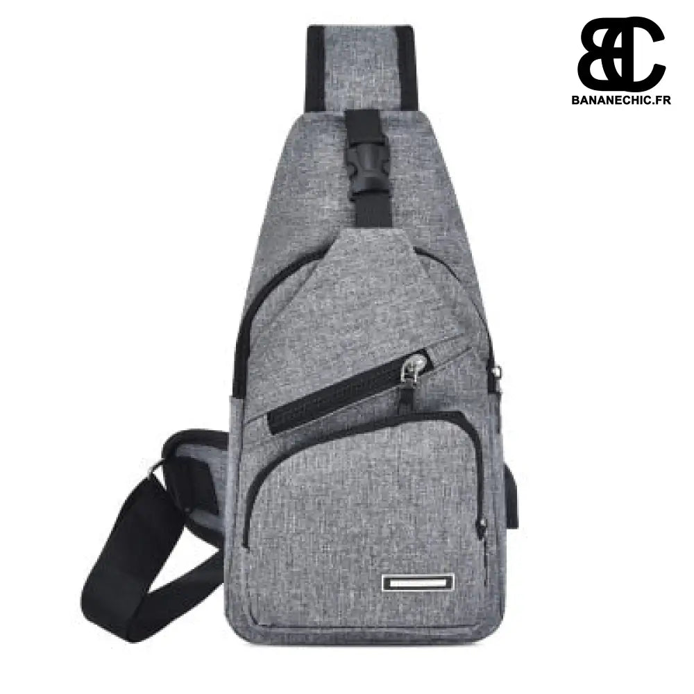 Sac banane homme moderne - Gris - Banane - Banane Chic ™