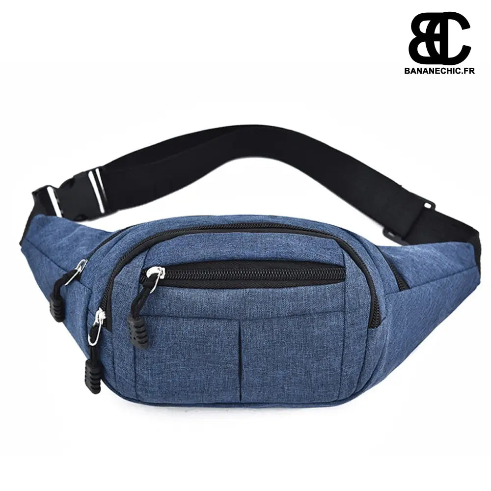 Sac banane homme noir - Bleu - Banane - Banane Chic ™