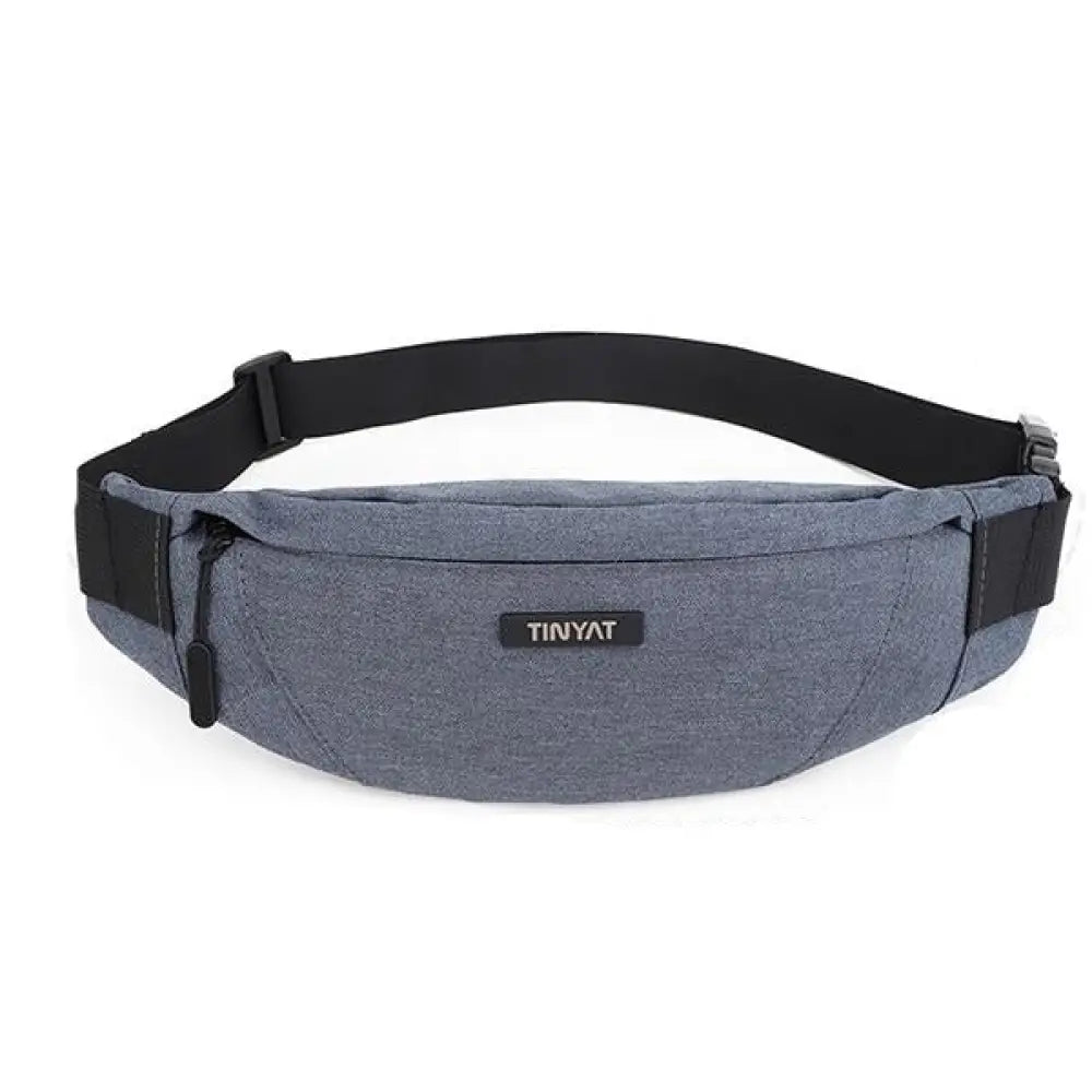 Sac banane homme noir mat - Gris - Banane - Banane Chic ™