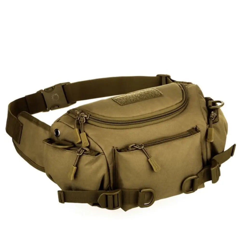 Sac banane homme noir poches multiples - Kaki - banane -