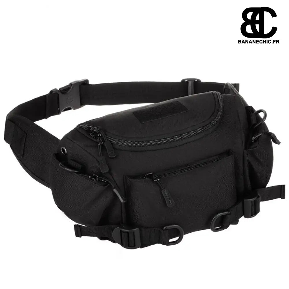 Sac banane homme noir poches multiples - banane - Banane
