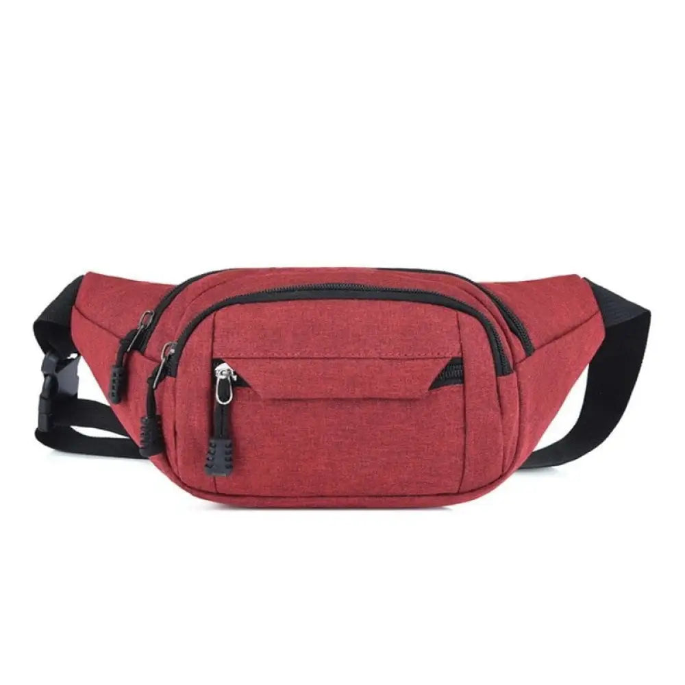 Sac banane homme Oxford - Rouge - banane - Banane Chic ™