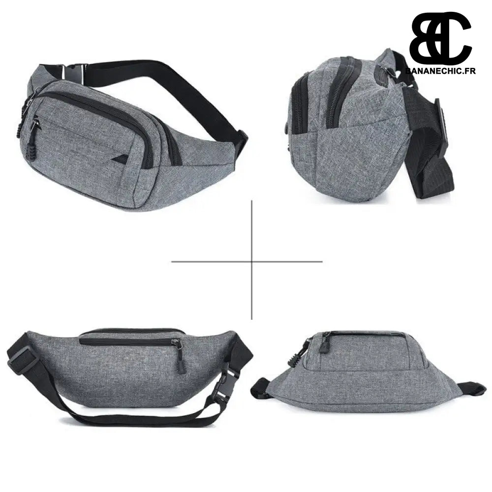 Sac banane homme Oxford - banane - Banane Chic ™