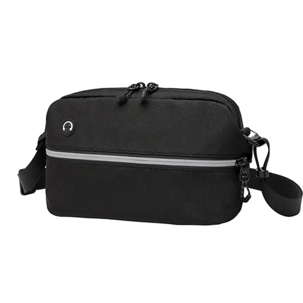 Sac banane homme rectangulaire sport - BLACK - banane -