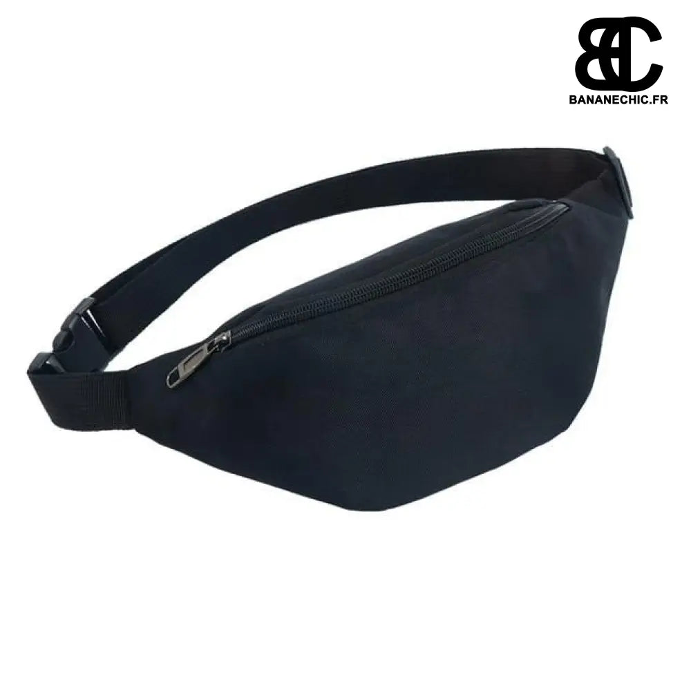 Sac banane homme rétro - Noir - Banane - Banane Chic ™