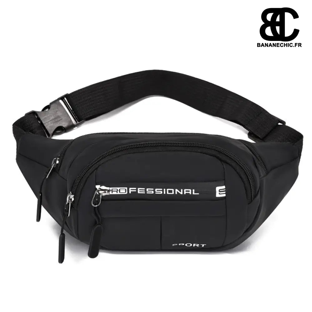 Sac banane homme tendance - Noir - Banane - Banane Chic ™