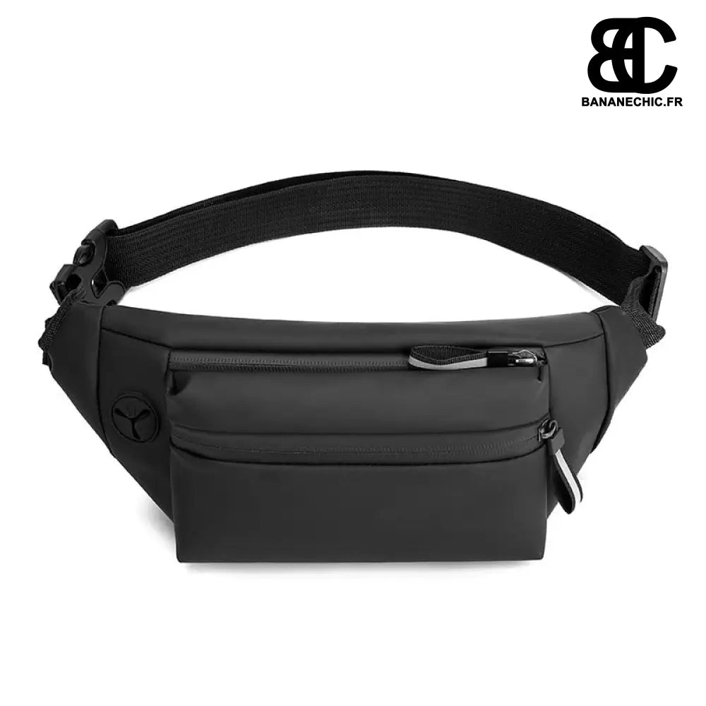 Sac banane homme waterproof sport - Noir - Banane - Banane