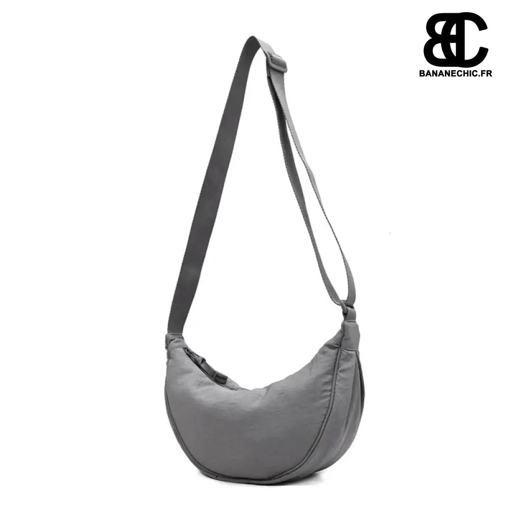 Sac banane jaune souple - Gris - banane - Banane Chic ™
