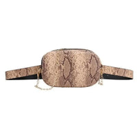 Sac banane leopard femme