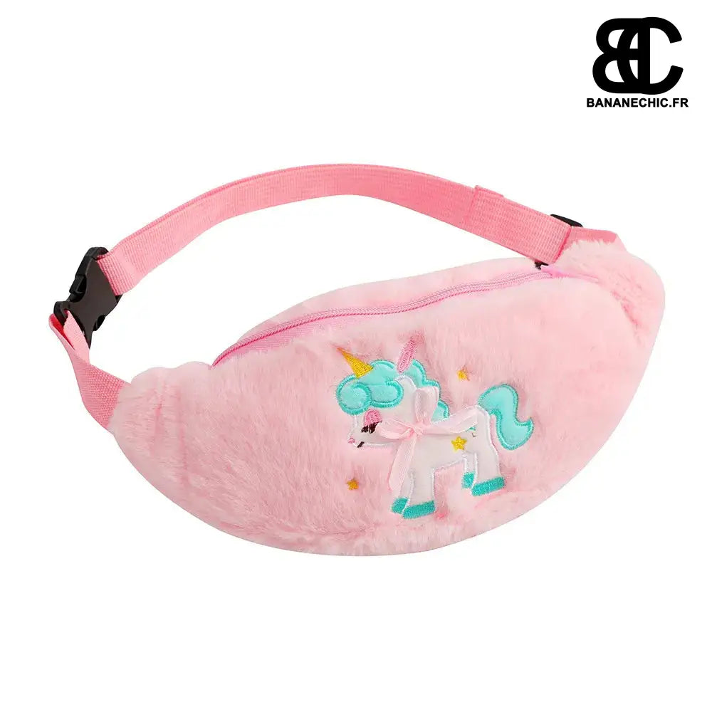 Sac banane licorne multicolore - pink - banane - Banane Chic