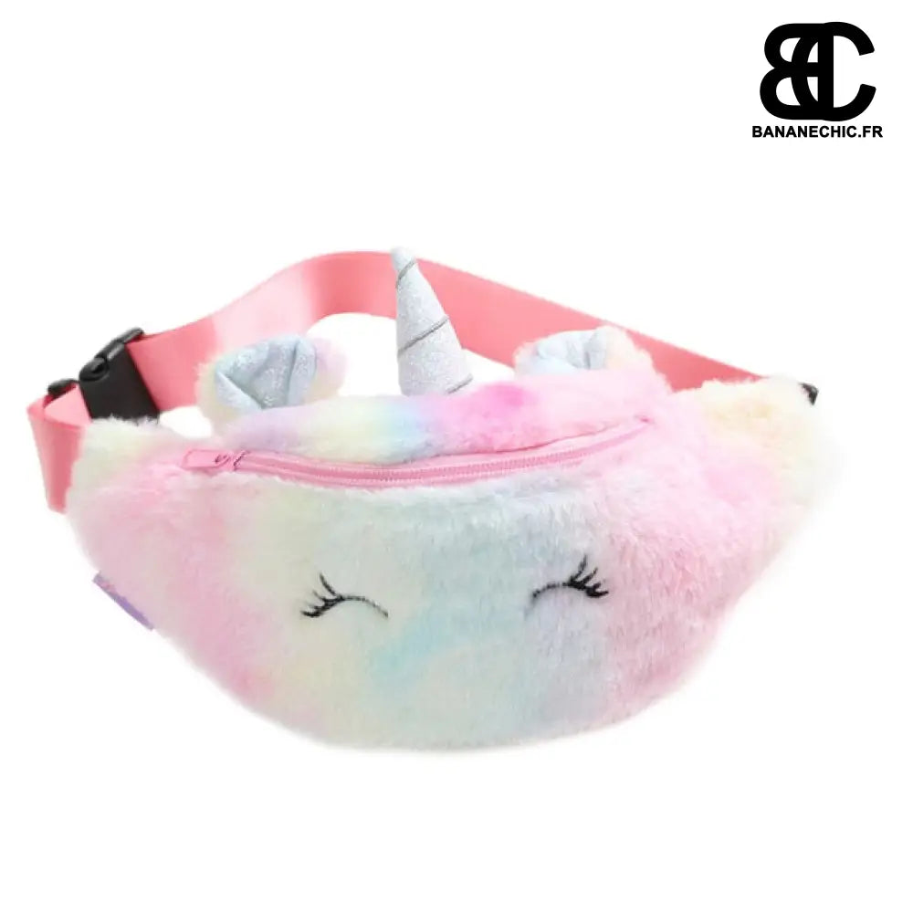 Sac banane licorne pour enfant - Rose - Banane - Banane Chic