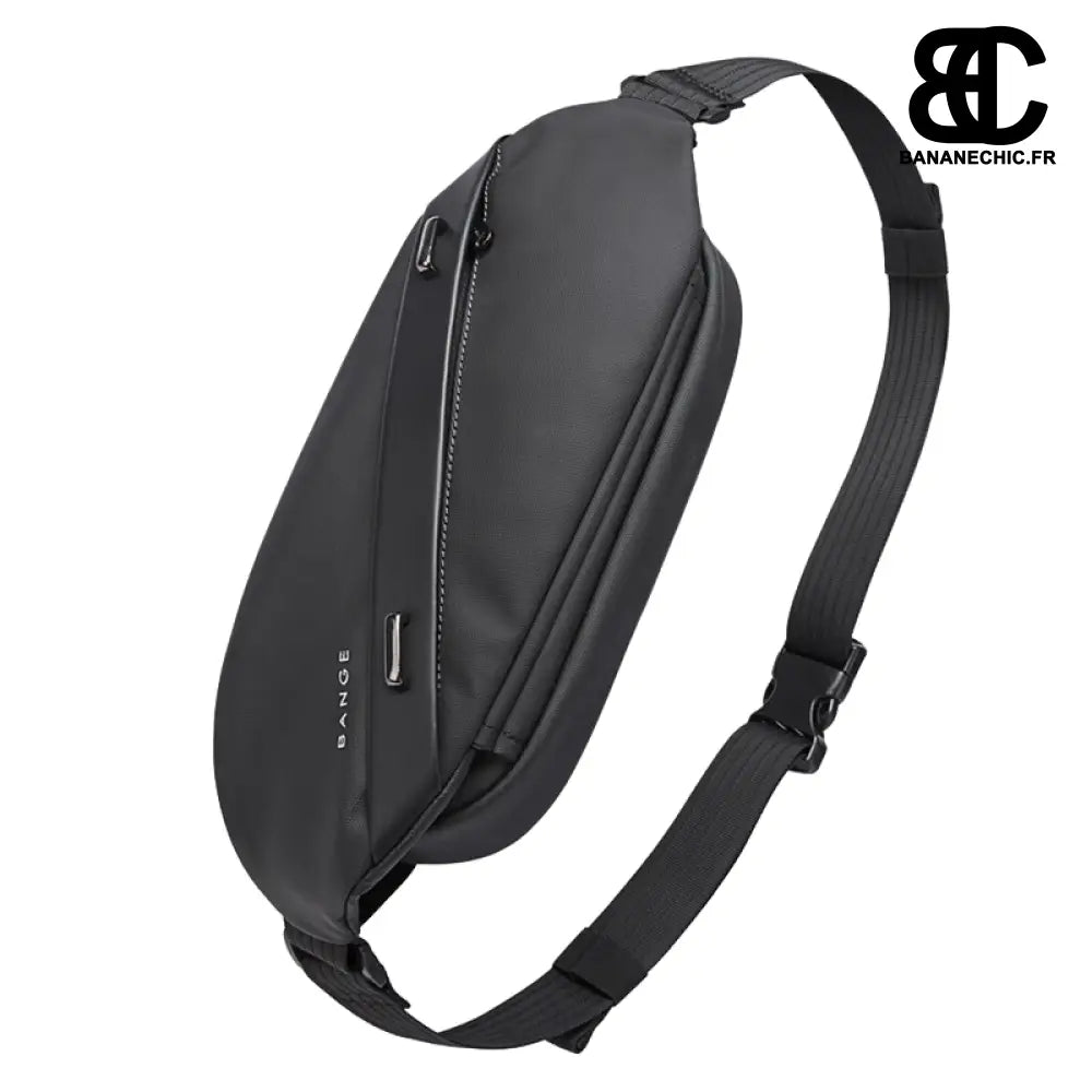 Sac Banane Luxe Homme - Noir - Sac Banane - Banane Chic ™