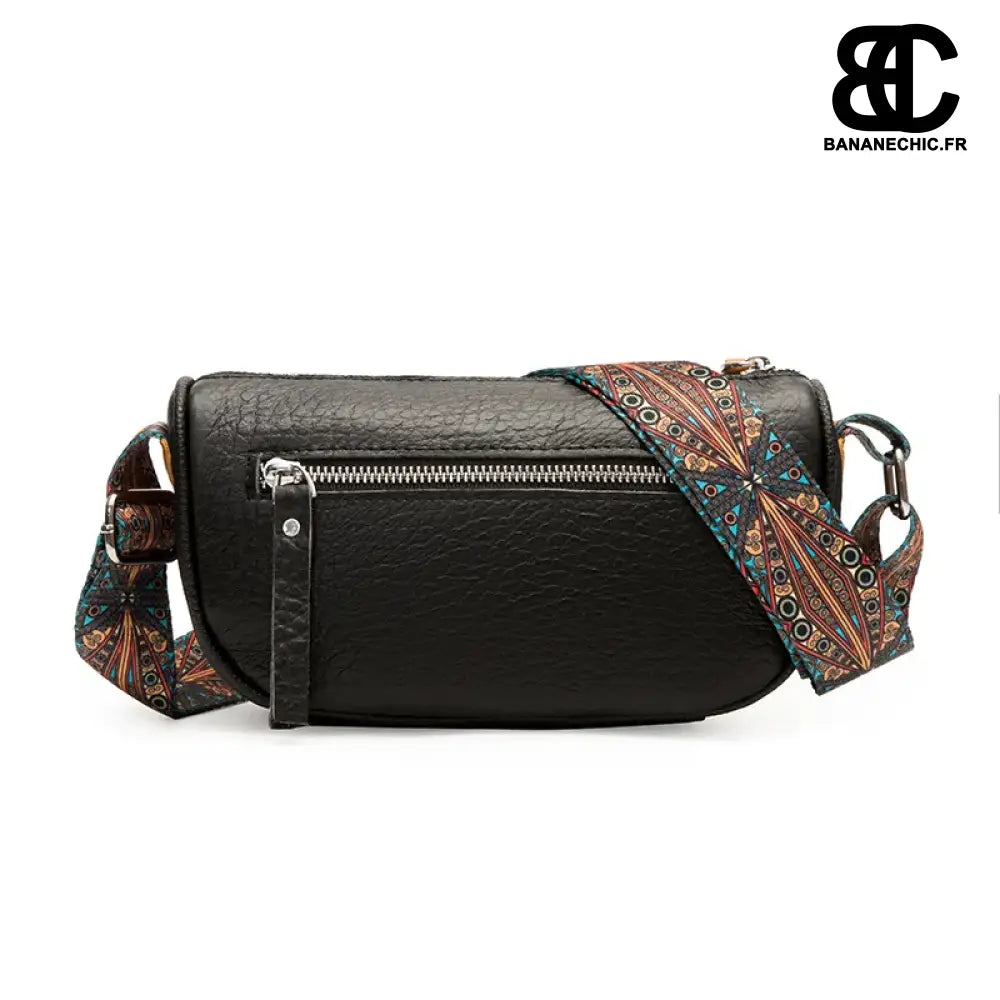 Sac banane matelassé bandoulière couleur - banane - Banane