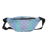 Sac banane matelassé iridescent