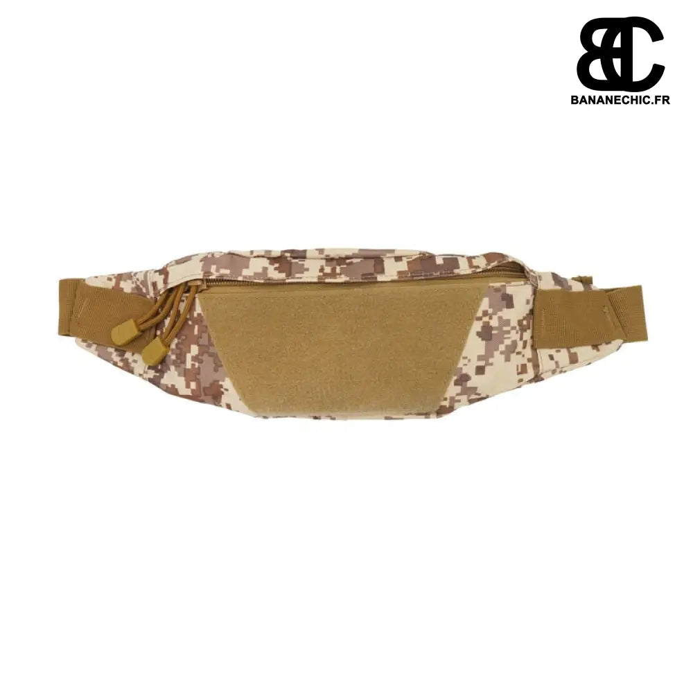 Sac Banane Militaire Camouflage - Beige - Sac Banane -