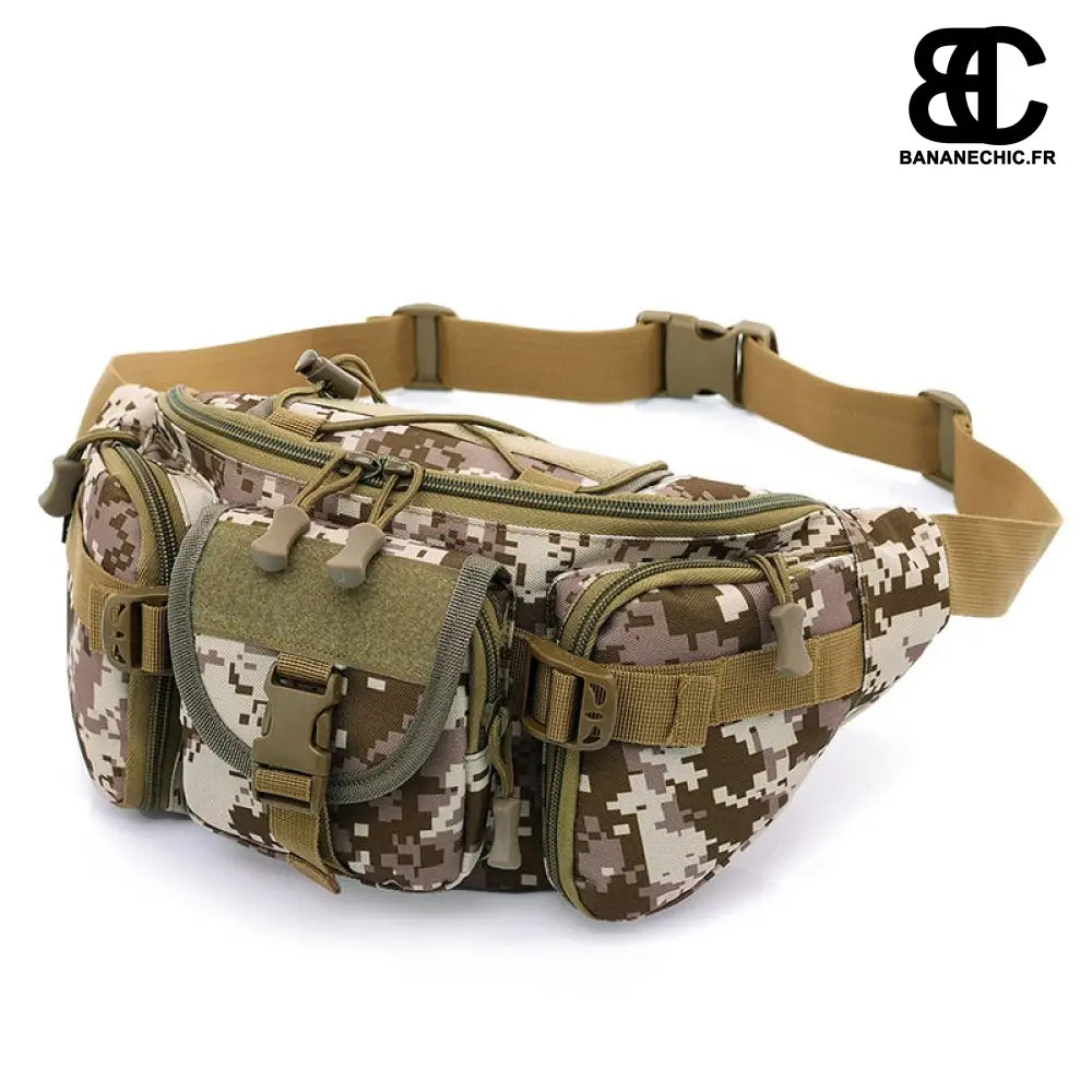 Sac banane militaire camouflage sport - Désert - banane -