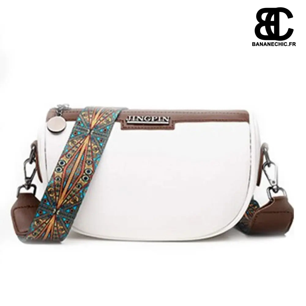 Sac banane Mode Bandoulière - Blanc - Banane - Banane Chic ™