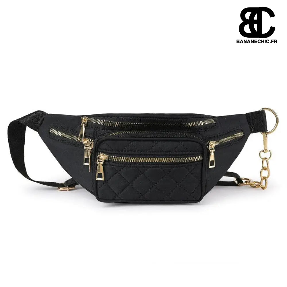 Sac banane mode rose - Noir - Banane - Banane Chic ™