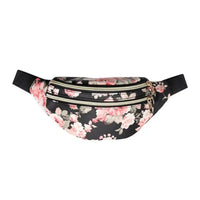 Sac banane motif fleuri