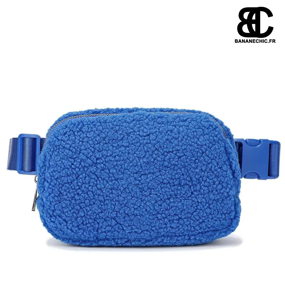 Sac Banane Moumoute Rose - Bleu - Sac Banane - Banane Chic ™