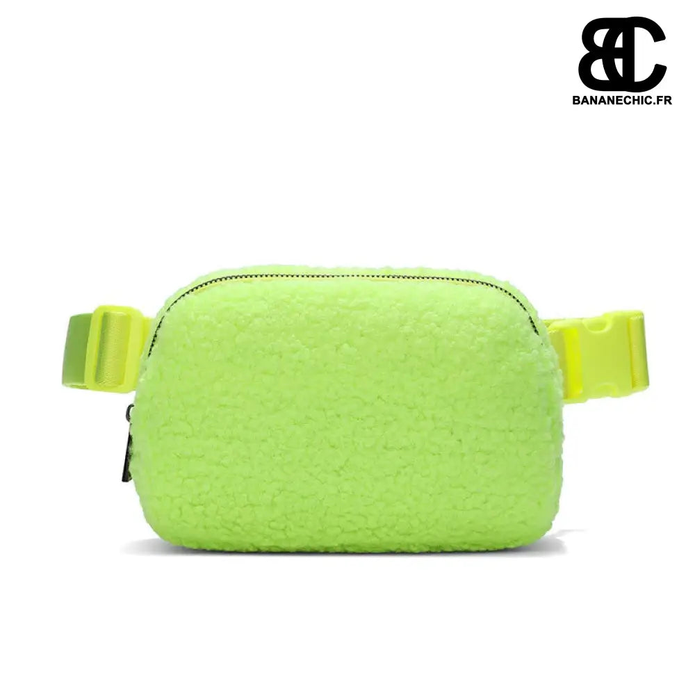 Sac Banane Moumoute Rose - Vert pomme - Sac Banane - Banane