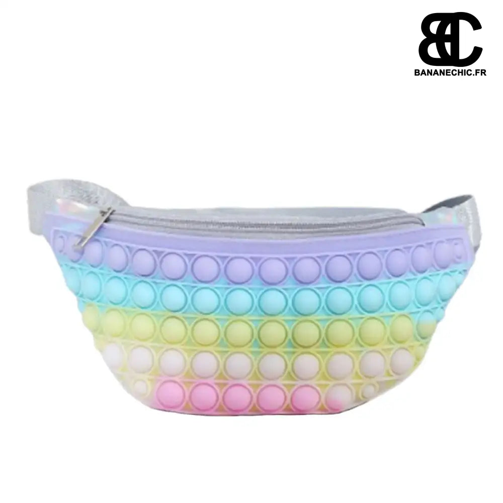 Sac banane multicolore Pop It - 3 - banane - Banane Chic ™