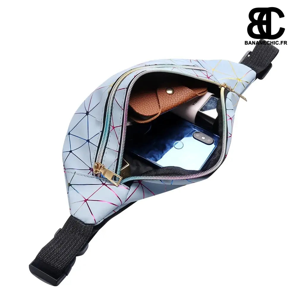 Sac banane néon holographique - banane - Banane Chic ™