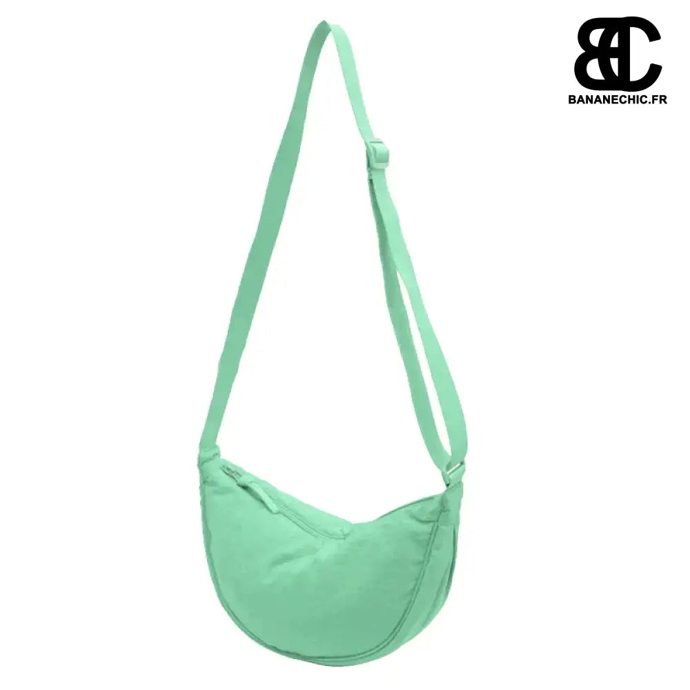 Sac banane noir souple - Vert - banane - Banane Chic ™