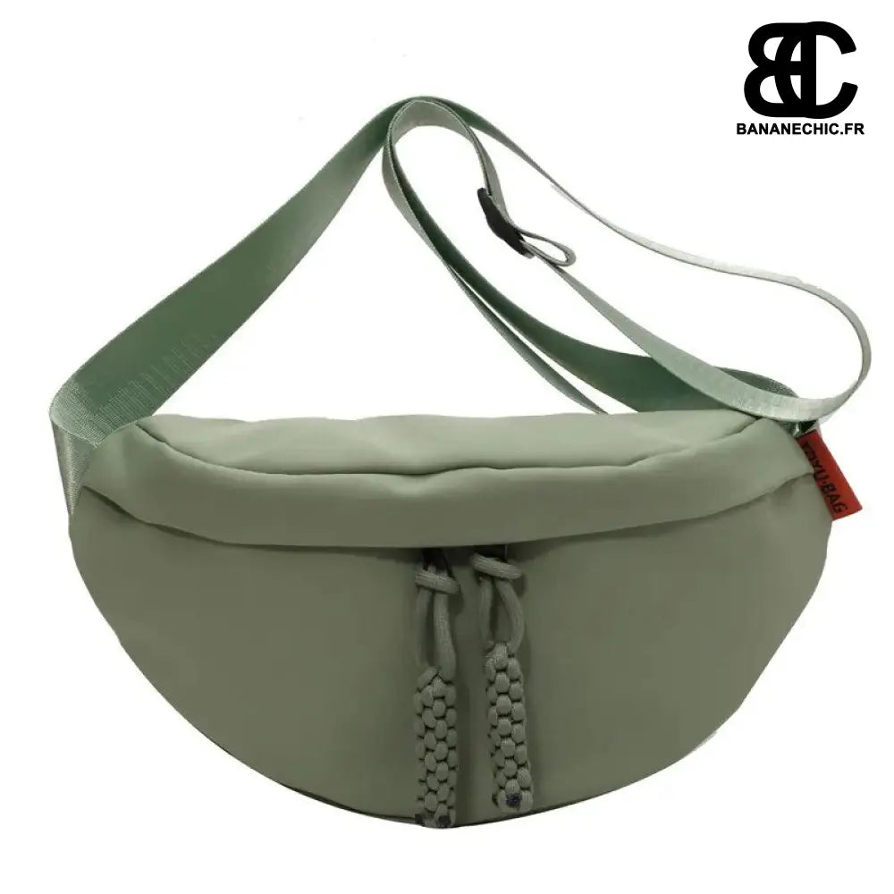 Sac banane orange fluo oversize. - banane - Banane Chic ™