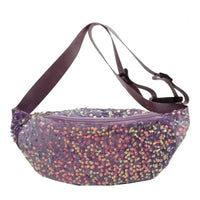 Sac Banane Paillettes Mode Glamour