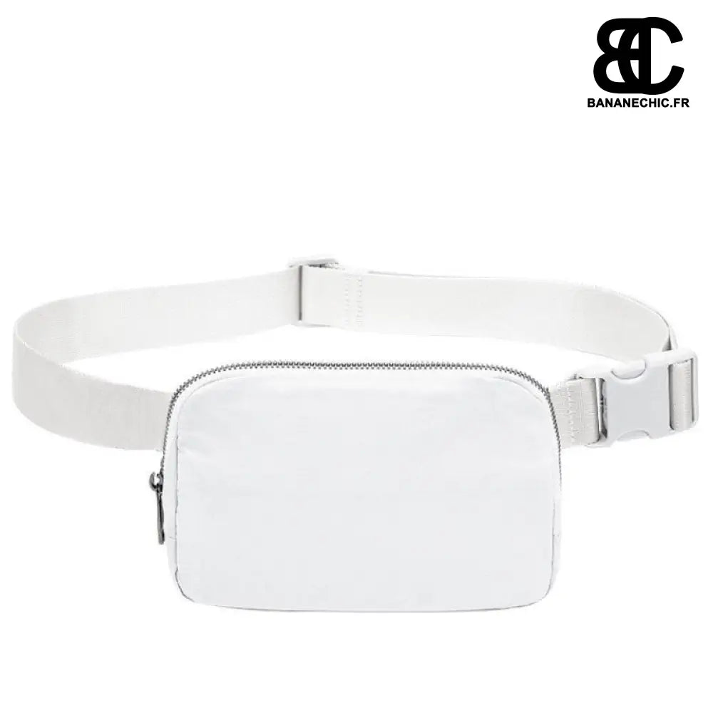 Sac Banane Petit Slim Mixte - Blanc - Sac Banane - Banane