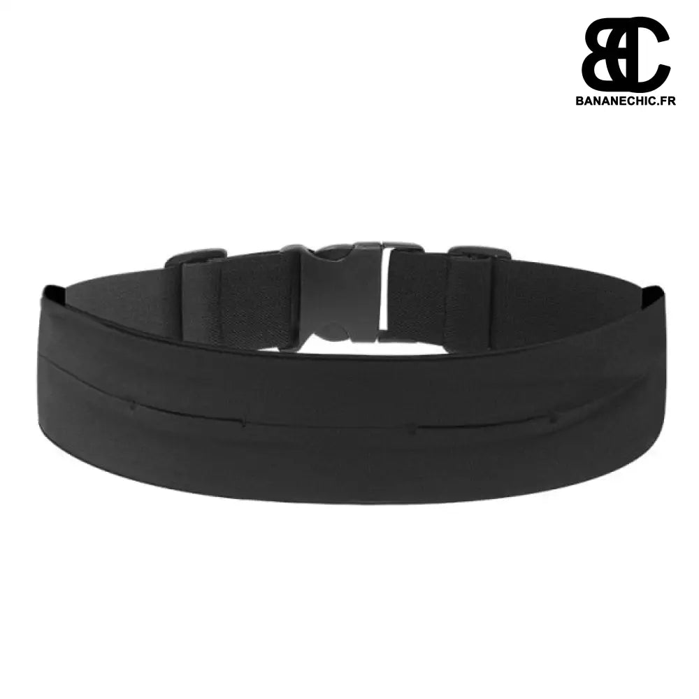 Sac banane plat femme sport - Noir - Banane - Banane Chic ™