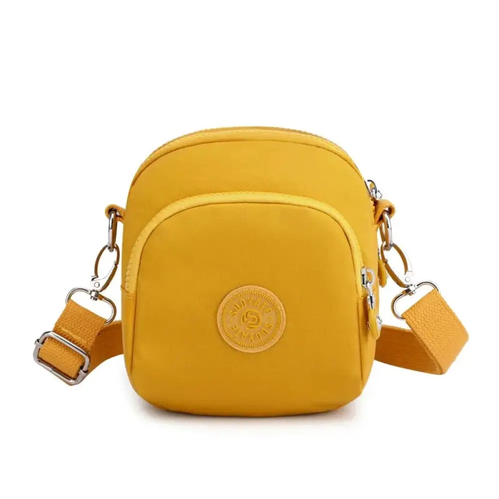 Sac banane Pocket femme cuir noir - Jaune - Banane - Banane