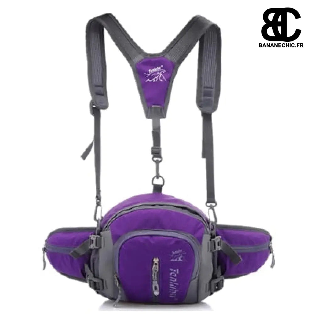 Sac banane randonnée trail - Violet - Banane - Banane Chic ™