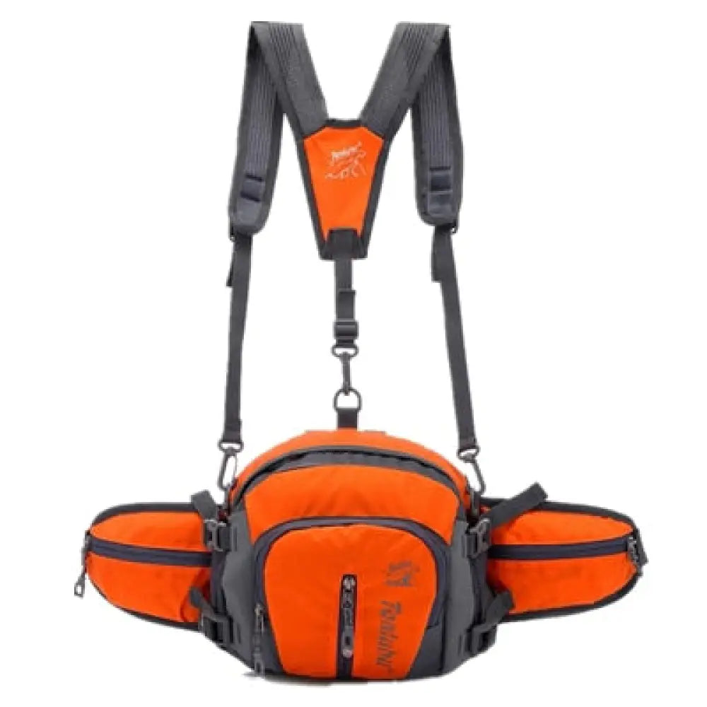 Sac banane randonnée trail - Orange fluo - Banane - Banane