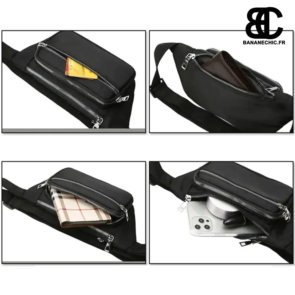 Sac Banane Rectangulaire Vert - Sac Banane - Banane Chic ™