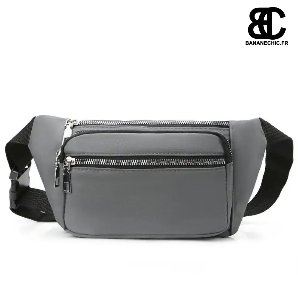 Sac Banane Rectangulaire Vert - Gris - Sac Banane - Banane