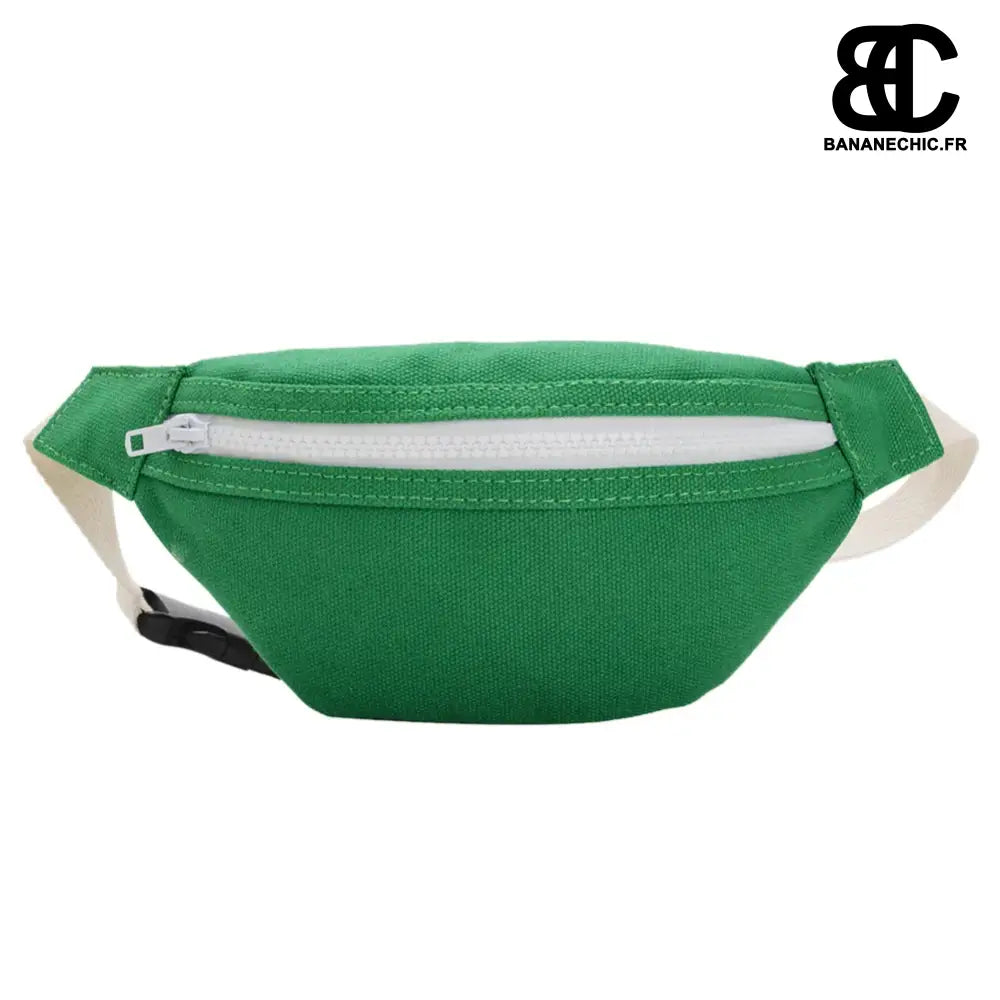 Sac banane rose doux pour fille - Vert - banane - Banane