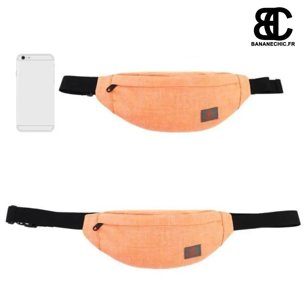 Sac banane rose femme sport - Orange - Banane - Banane Chic