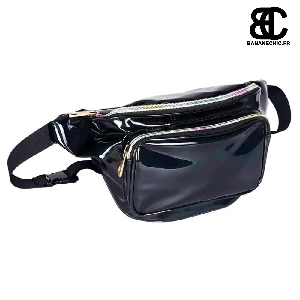 Sac Banane Rose Gold Élégant - Noir - banane - Banane Chic ™