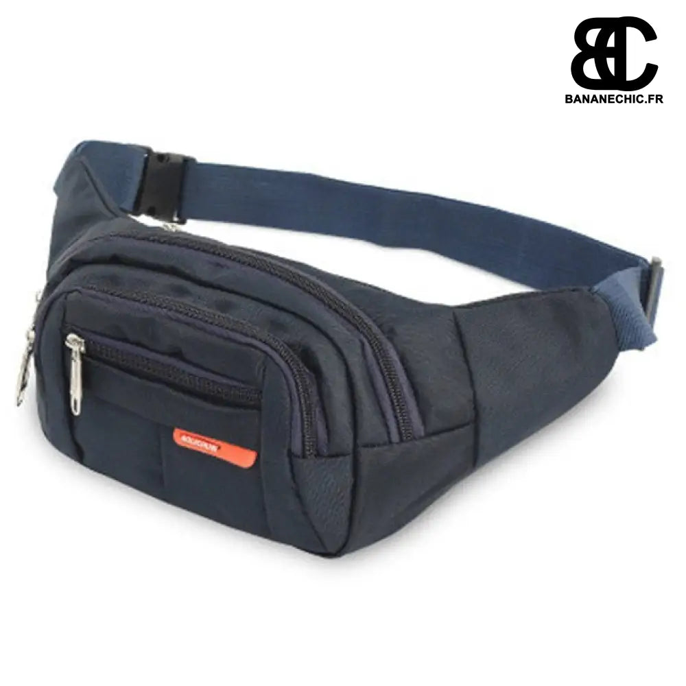 Sac banane rose pâle - Bleu foncé - Banane - Banane Chic ™