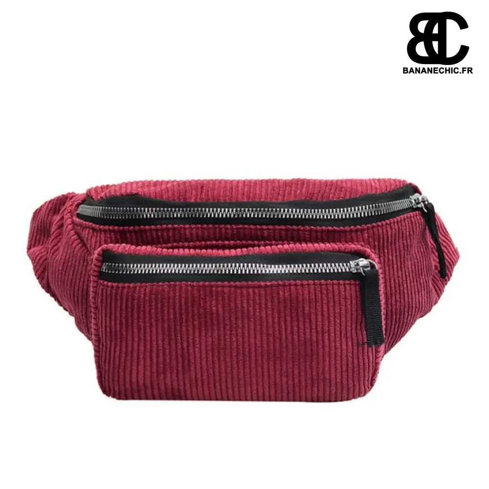 Sac banane rose pâle - Bordeaux - Banane - Banane Chic ™