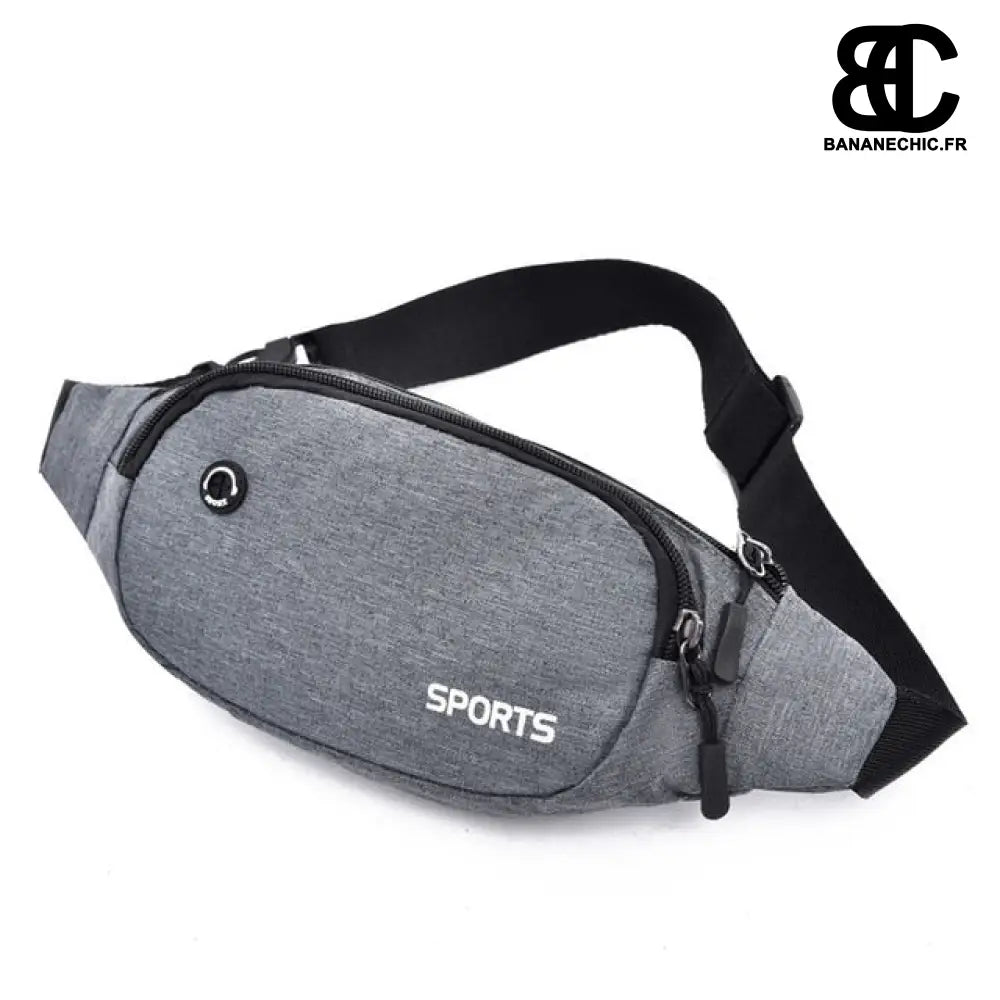 Sac banane rose tendance - Gris foncé - Banane - Banane Chic