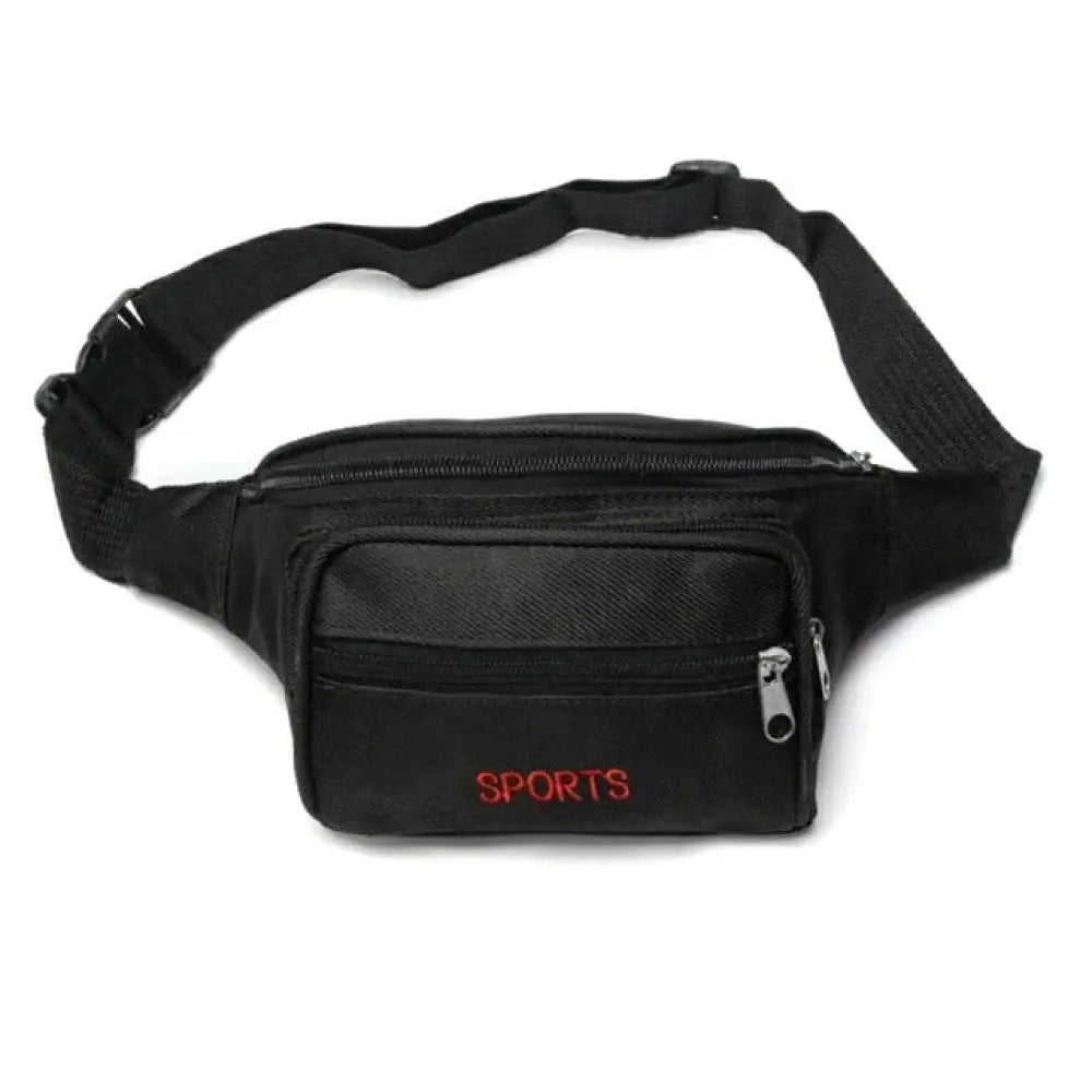 Sac banane rouge pour homme - Noir - Banane - Banane Chic ™