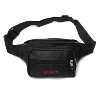 Sac banane rouge pour homme