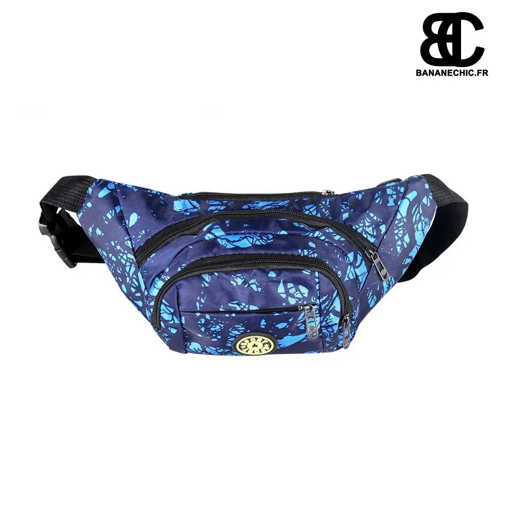 Sac banane sport 3 poches - Blue - banane - Banane Chic ™