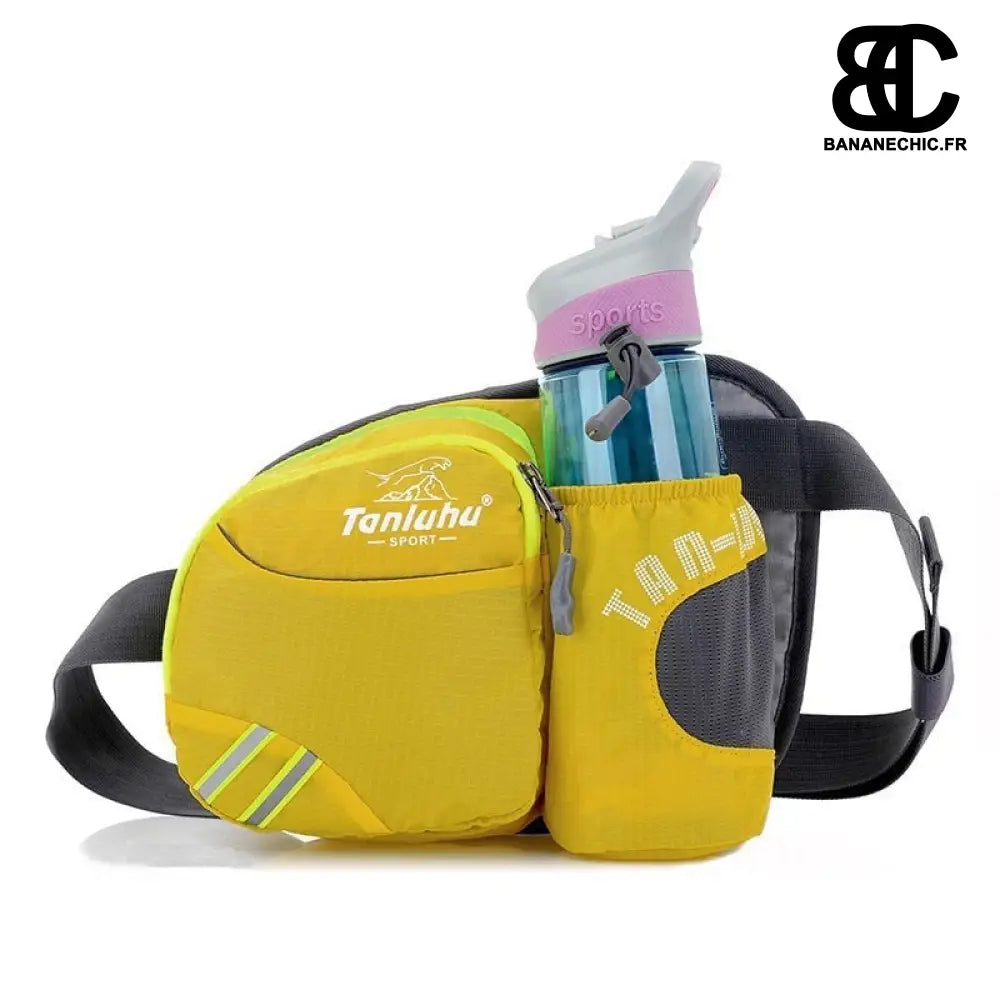 Sac banane sport femme bouteille - Yellow - banane - Banane